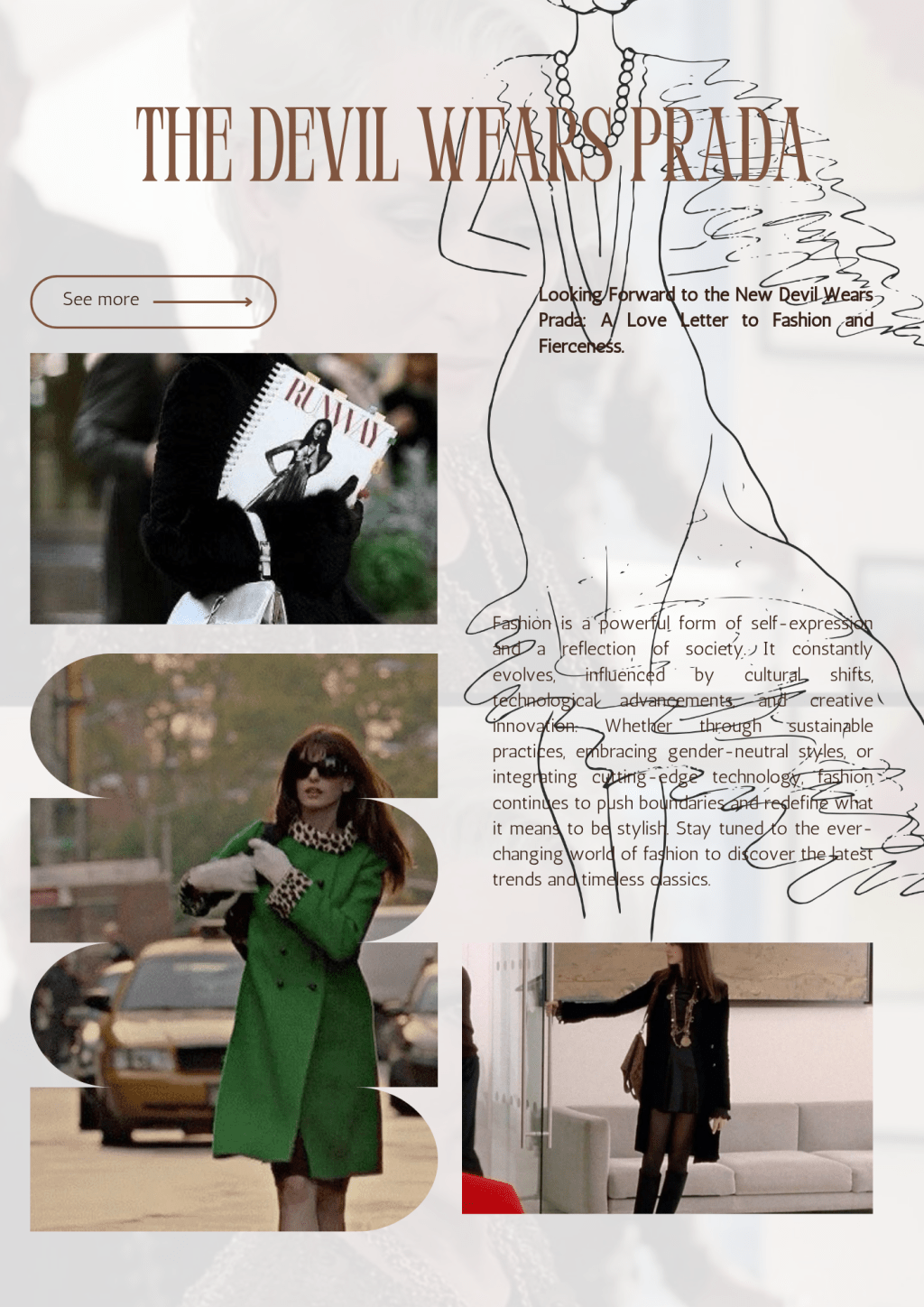 Looking Forward to the New Devil Wears Prada: A Love Letter to Fashion and Fierceness.&nbsp;